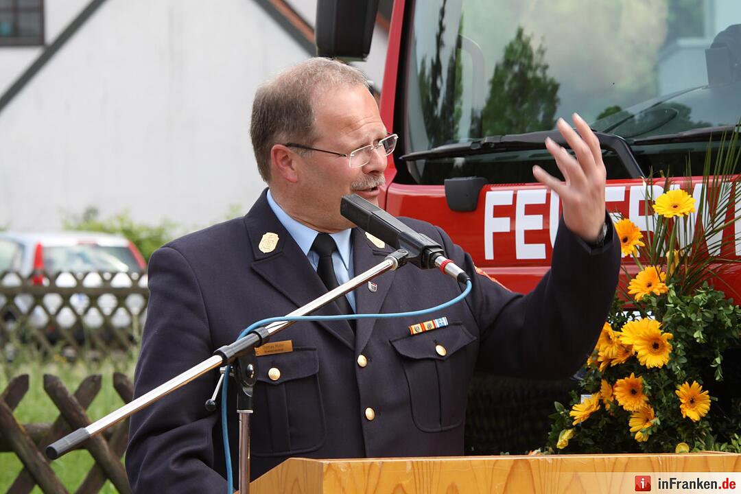 Neues Fahrzeug für die Feuerwehr Lehrberg