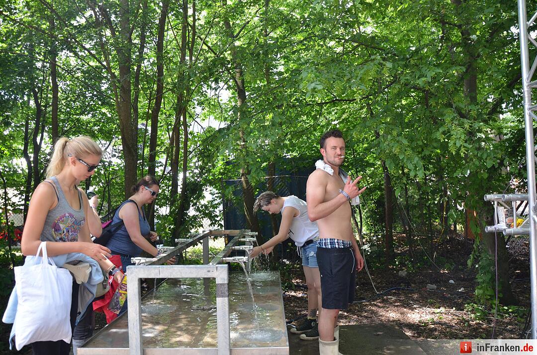 Rock im Park 2016 - Menschen und Party