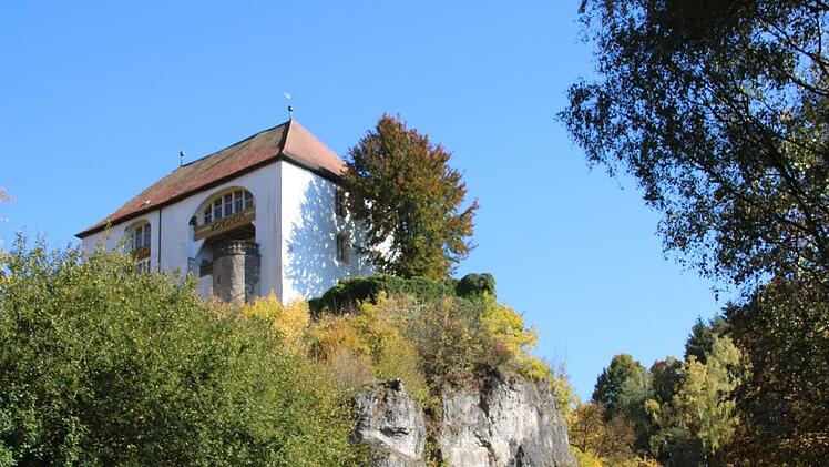Hoch über dem Wiesenttal thront Schloss Freienfels