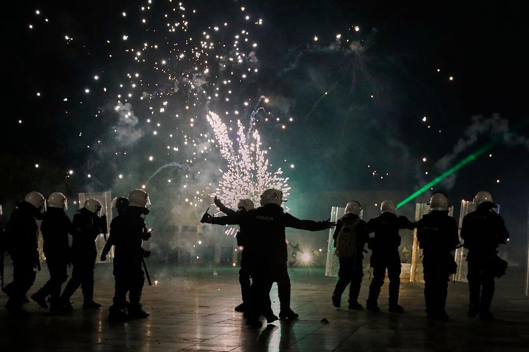 Proteste in Albanien