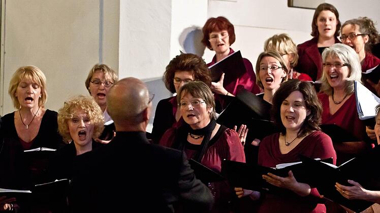 Impressionen vom Chorkonzert in der Coburger Heilig-Kreuz-Kirche: A Cappella BavareseFoto: Jochen Berger