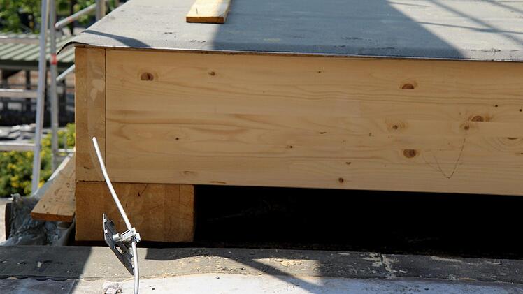 Die freitragende Konstruktion  Foto: Richard Sänger