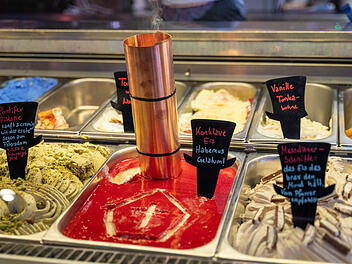 Münchner Eisdiele verkauft Konklave-Eis Münchner Eisdiele verkauft Konklave-Eis