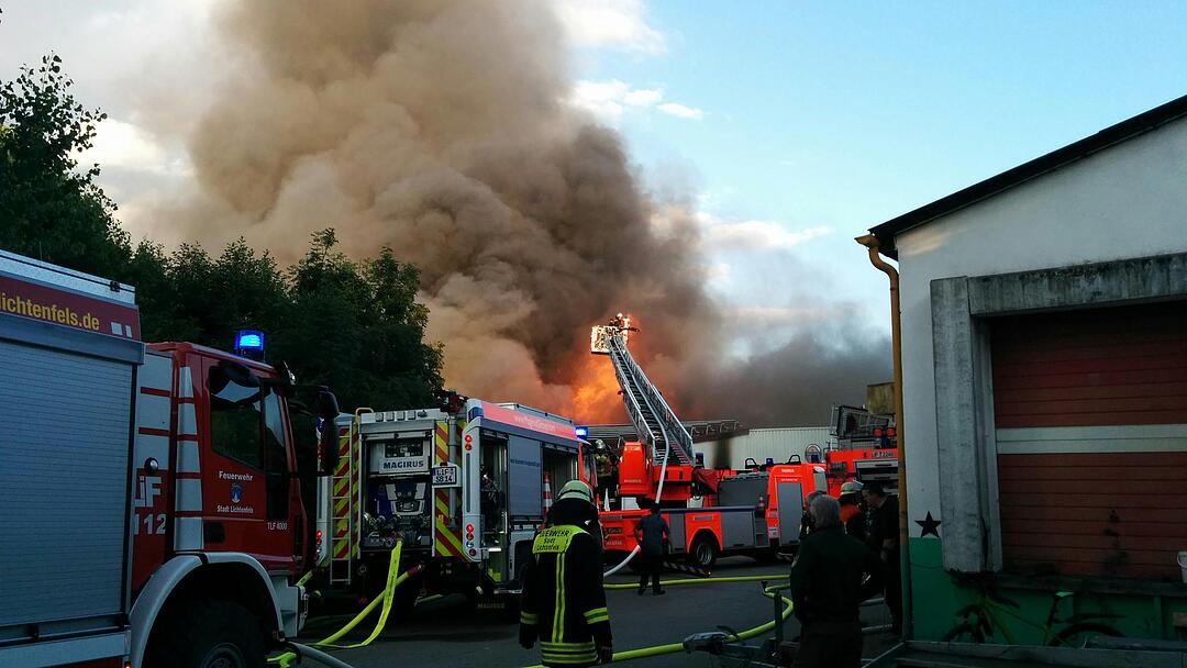 In Marktzeuln ist es in einer Kart-Bahn zu einer Verpuffung gekommen. Ein Mann wurde schwer verletzt.