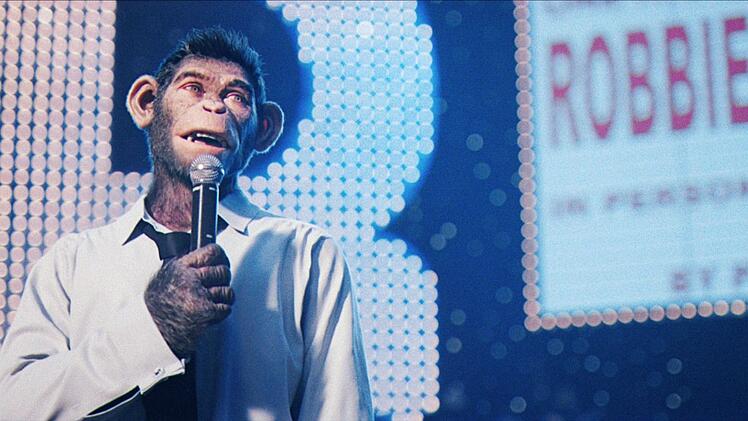 "Better Man - Die Robbie Williams Story" ist ein Biopic mit dem früheren Take-That-Star in Affengestalt.