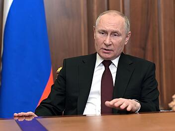 Wladimir Putin droht im Staatsfernsehen mit Atomschlag