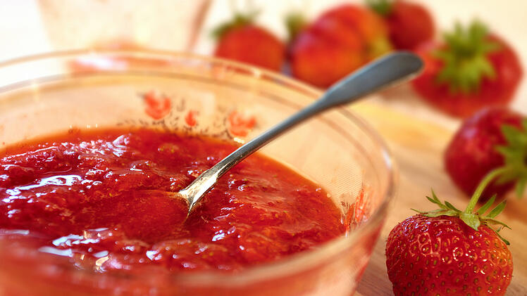 Erbeersuppe aus Polen: Traditionell wird sie mit Nudeln gegessen