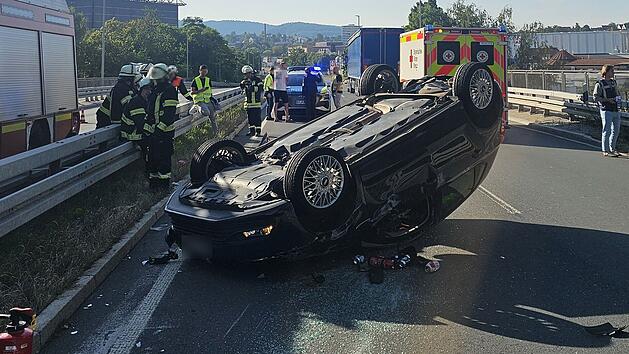 Verletzter bei Unfall auf B85 in Kulmbach