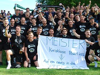 Champion auf den letzten Drücker: Unser Bild zeigt den neuen Meister der Kreisklasse Rhön 1, die SG Oerlenbach/Ebenhausen. Foto: Thomas Sturm