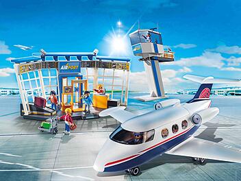 Playmobil City Action: Flughafen mit Flugzeug und Tower um 54% reduziert