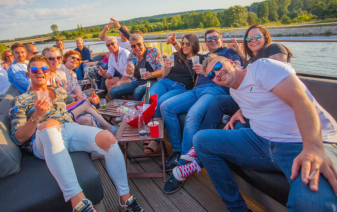 Bayern 3 Partyschiff in Fürth