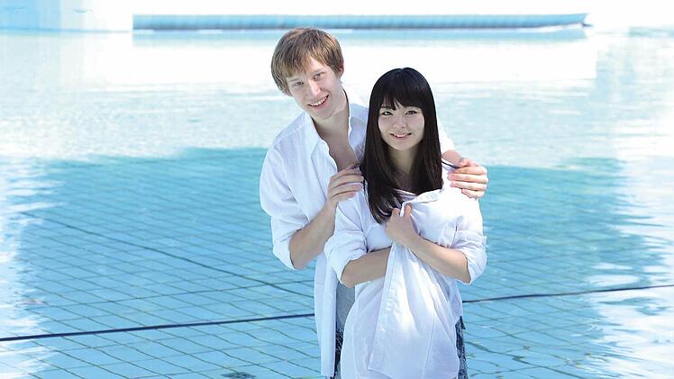 Eriko Ampuku und Adrian Stock