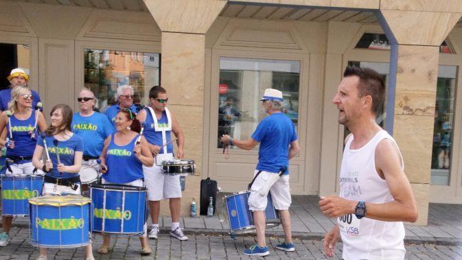Erneut eine klasse Vorstellung bot der Lichtenfelser Bürgermeister Andreas Hügerich als Sechster des Halbmarathons.