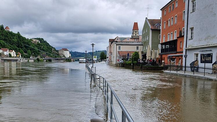 Hochwasser in Bayern - Passau