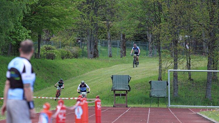 Schnappschüsse vom Bike and Run in Wildflecken.