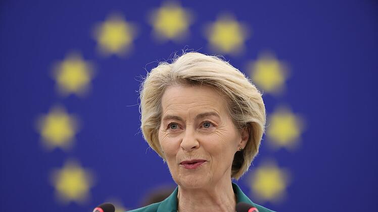 Die Präsidentin der Europäischen Kommission, Ursula von der Leyen
