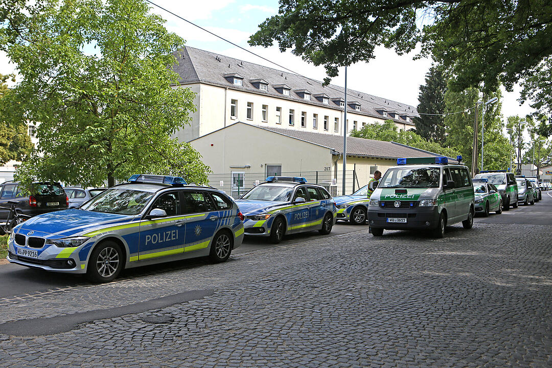Polizeieinsatz in Asylunterkunft in Schweinfurt