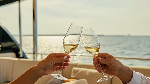 Champagner, Yacht, Reichtum, Reich, Geld