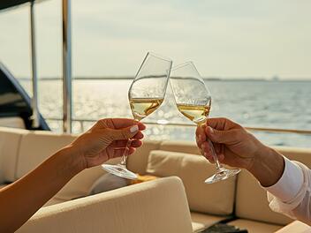 Champagner, Yacht, Reichtum, Reich, Geld