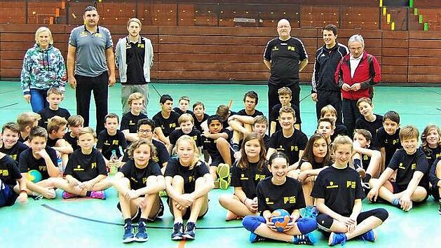 Auftakt der Schul-SAG-Turniere in der Coburger Angerhalle mit dem HSC 2000 Coburg ist gelungen. Foto: privat