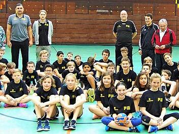 Auftakt der Schul-SAG-Turniere in der Coburger Angerhalle mit dem HSC 2000 Coburg ist gelungen. Foto: privat