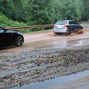 Schweres Unwetter und Überschwemmungen im Kreis Coburg