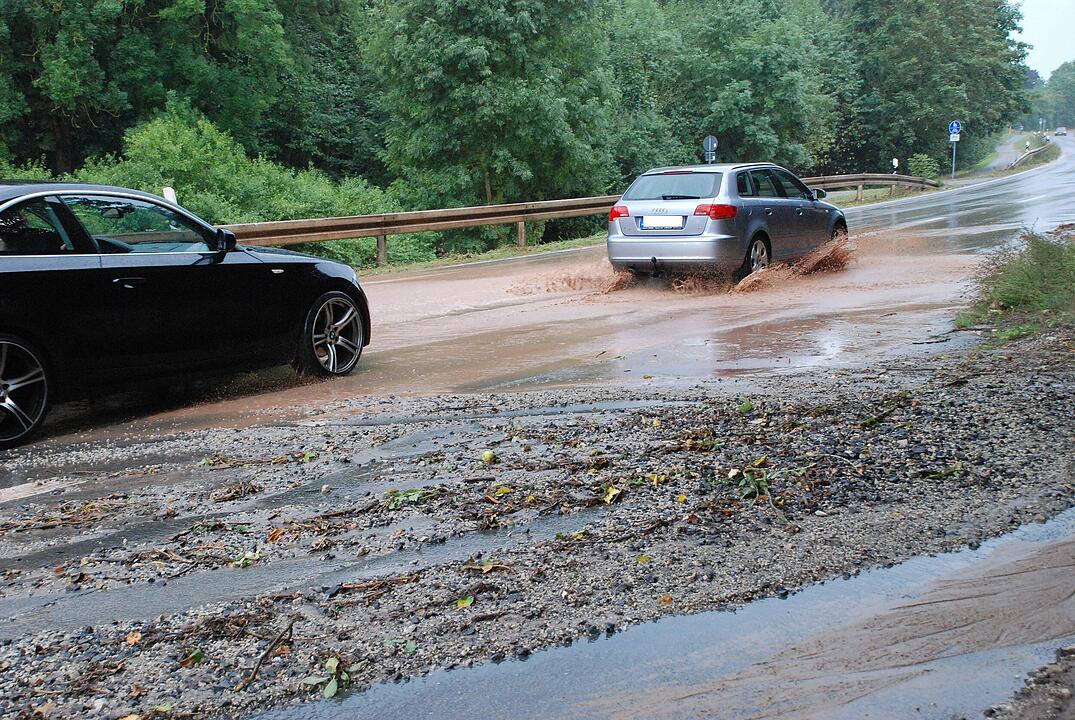 Schweres Unwetter und Überschwemmungen im Kreis Coburg