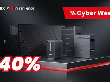 Mini-Kraftwerk zur Cyber Week: Stark, kompakt und für jeden Balkon geeignet