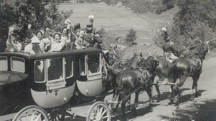 Historische Aufnahme aus dem Archiv von Otto Baumann.