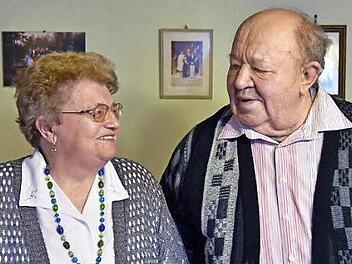 Rita und Karl-Gottfried Markert aus Dampfach feierten am gestrigen Montag das Fest der goldenen Hochzeit.  Foto: Ulrike Langer