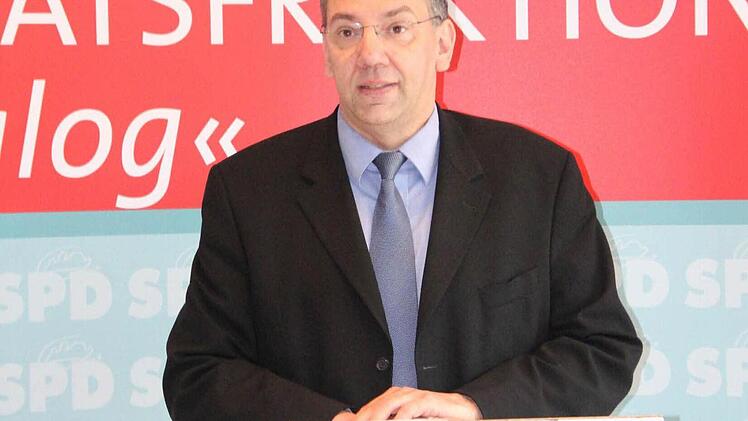 Stadtratsfraktionsvorsitzender Thomas Nowak