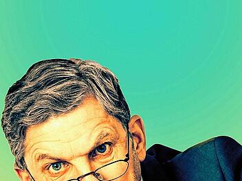 Regenauer mit ist mit N&uuml;tzel &bdquo;b&auml;ggindaun&ldquo;