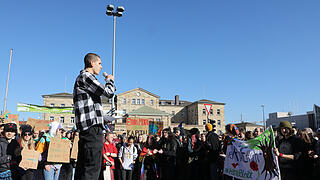 Bamberg; Demo Klima; Foto: Barbara Herbst