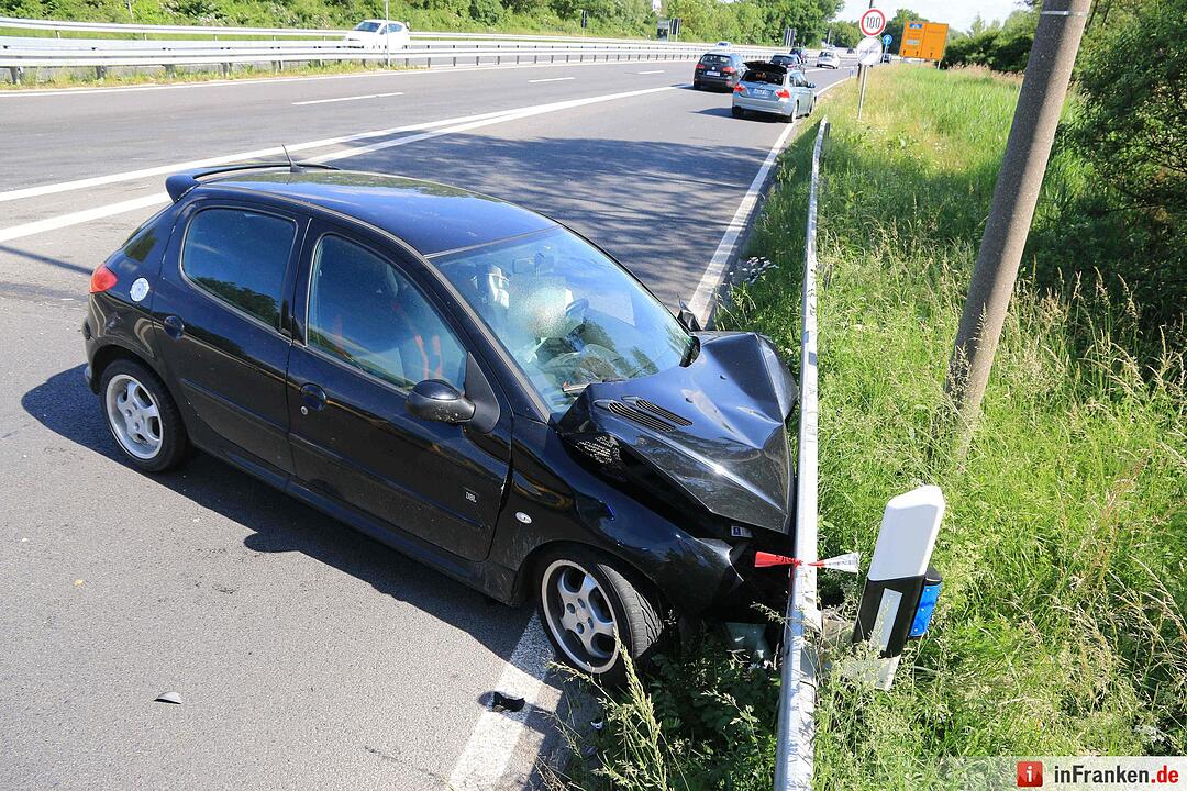Promillefahrt endet im Krankenhaus