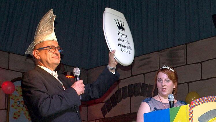 Das Steinwiesener Prinzenpaar Robert II. und Anna II.