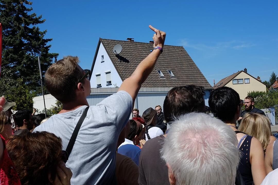 Rechtsextreme Demo in Fürth