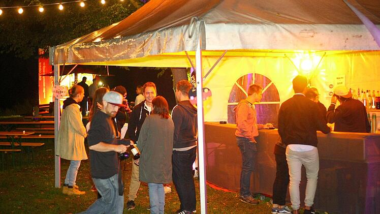 Impressionen von der Nacht am See in Trebgast  Foto: Monika Limmer