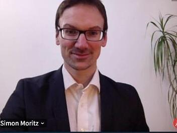 Simon Moritz bei seiner Nominierung zum Bundestagskandidaten. Foto: Archiv/Stephan Tiroch