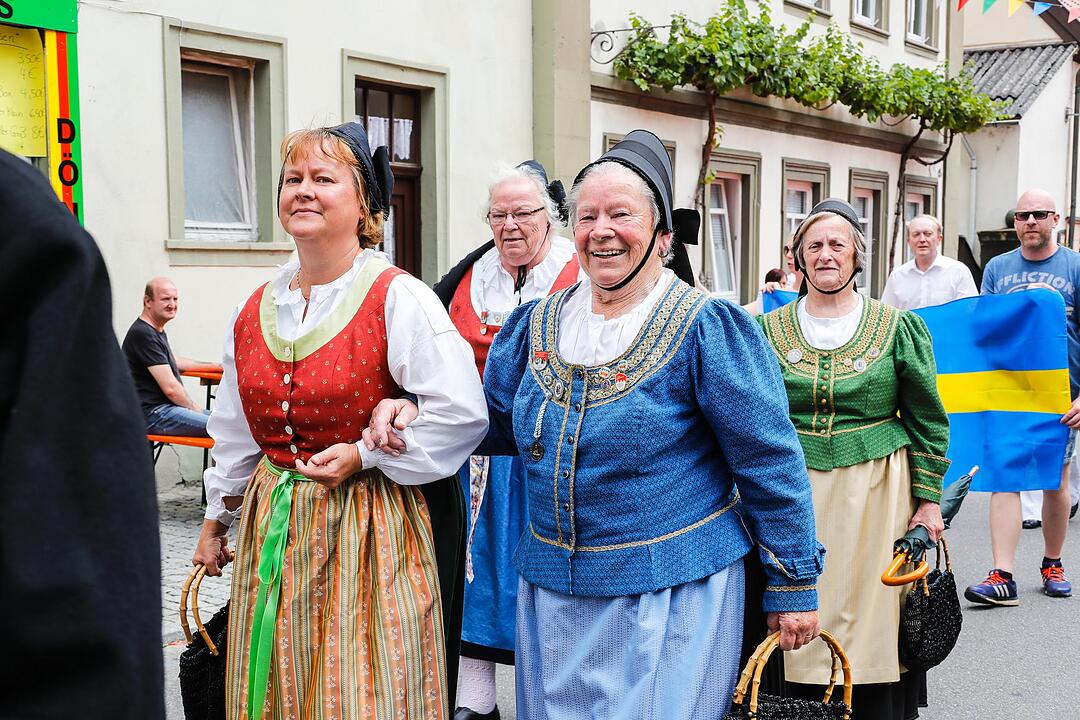 Weinfest-Eröffnung in Zeil am Main