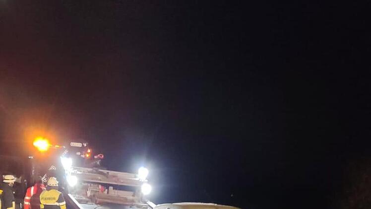 Unfall auf der B4 Neustadt bei Coburg