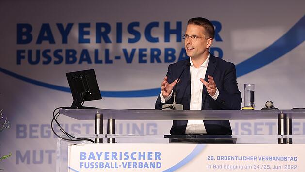 Steht k&uuml;nftig an der Spitze des Bayerischen Fu&szlig;ball-Verbandes: Dr. Christoph Kern.