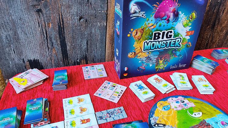 Big Monster im Test - familientaugliche Mischung aus Sammel-, Lege- und Drafting-Spiel