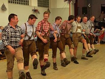 Zünftig bayrisch ging's zu beim Lisberger Fasching. Foto: privat