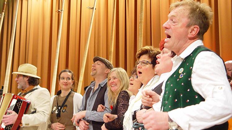 "Rhöner Musikantentreffen". Foto: Brigitta Kempe-Wolf