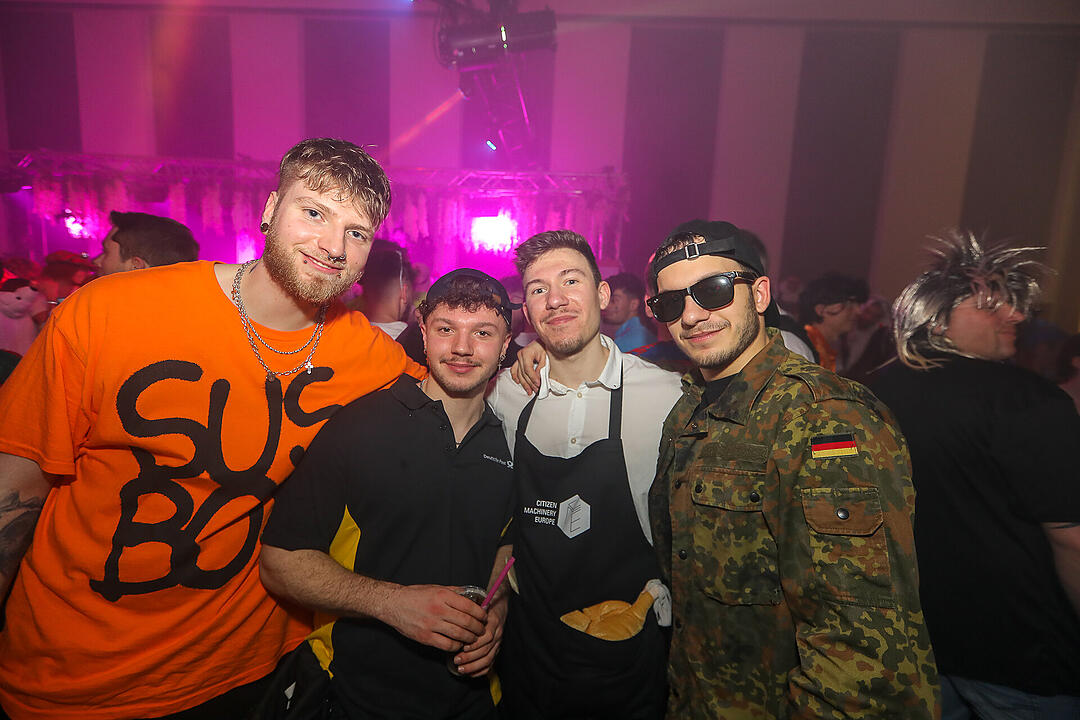 Beste Partystimmung in der Stadthalle