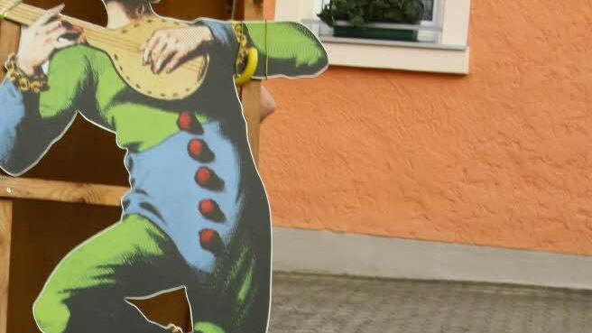 Extra plakatiert: Streik (wie bei DHL im Haus gegenüber) gab es in Wolfgang Martins Frankenwaldtheater nicht.