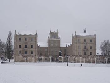 Winterimpressionen aus Coburg: Blick auf den SchlossplatzFoto: Jochen Berger