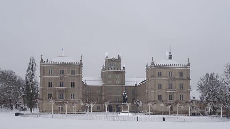 Winterimpressionen aus Coburg: Blick auf den SchlossplatzFoto: Jochen Berger