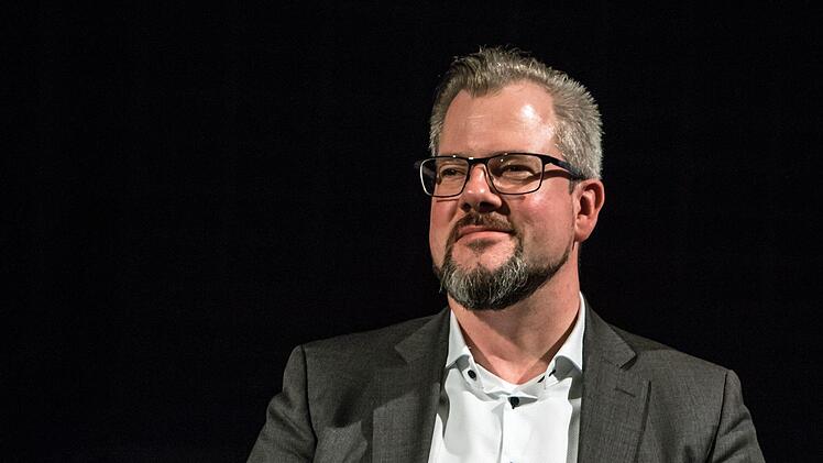 "Heimat & Fremde": Impressionen von der Coburger Podiumsdiskussion im Theater in der Reithalle.Foto: Jochen Berger