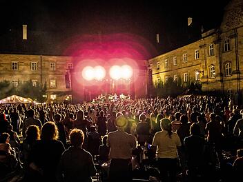 Malerische Kulisse: Im Tambacher Schlosshof werden im Sommer 2017 wieder zahlreiche Stars erwartet.Foto: Jochen Berger